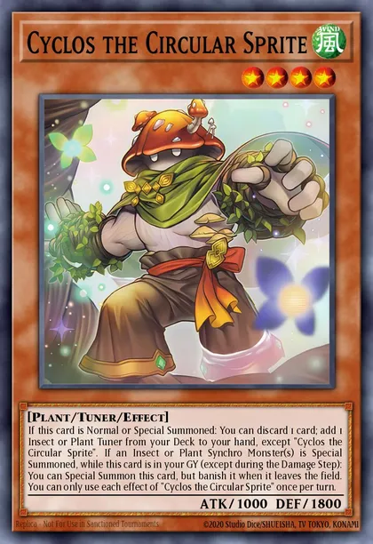 Cyclos the Circular Sprite | How to obtain, Decks & Tournament Usage  Statistics | Yu-Gi-Oh! Meta