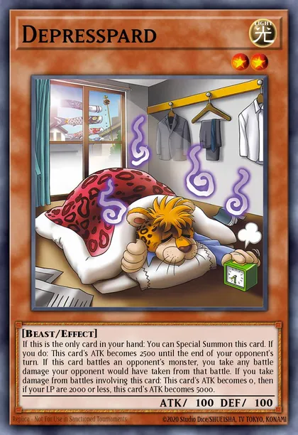 Depresspard | How to obtain, Decks & Tournament Usage Statistics | Yu-Gi-Oh! Meta Depresspard | How to obtain, Decks & Tournament Usage Statistics | Yu-Gi-Oh! Meta