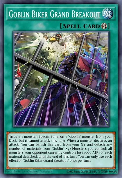 Goblin Biker Grand Breakout | How to obtain, Decks & Tournament Usage  Statistics | Yu-Gi-Oh! Meta
