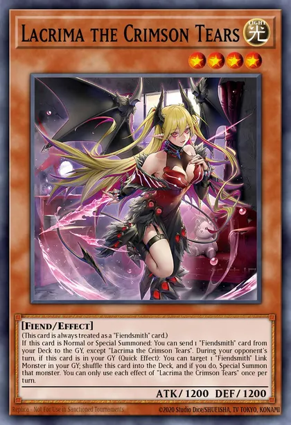 Lacrima the Crimson Tears | How to obtain, Decks & Tournament