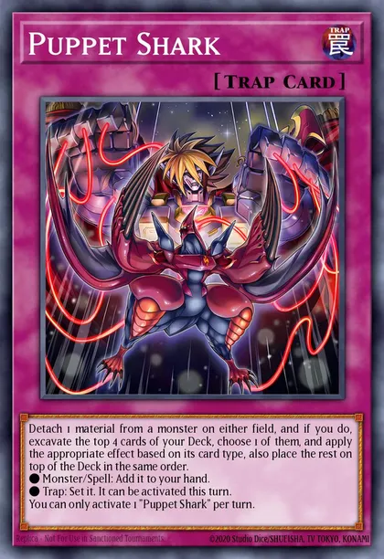Puppet Shark | How to obtain, Decks & Tournament Usage Statistics | Yu-Gi-Oh!  Meta
