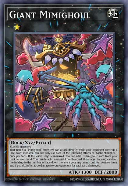 Giant Mimighoul | How to obtain, Decks & Usage Statistics | Master Giant Mimighoul | How to obtain, Decks & Usage Statistics | Master