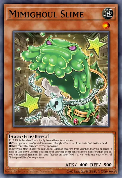 Mimighoul Slime | How to obtain, Decks & Tournament Usage Statistics |  Yu-Gi-Oh! Meta