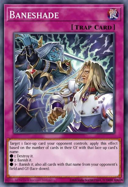 Baneshade | How to obtain, Decks & Usage Statistics | Master Duel Meta