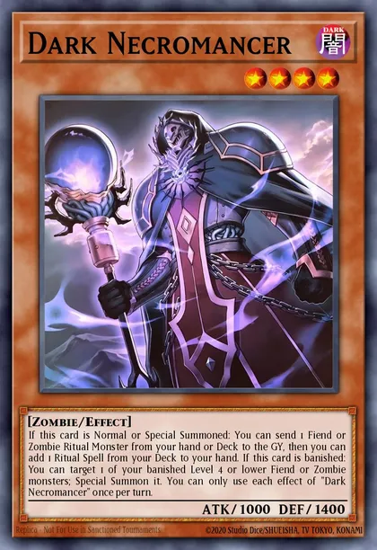 Dark Necromancer | How to obtain, Decks & Tournament Usage Statistics |  Yu-Gi-Oh! Meta