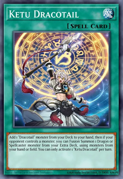 dracotail deck yugioh Lukias - JUSH-EN001 - Ultra Rare Dracotail Deck - September 2025