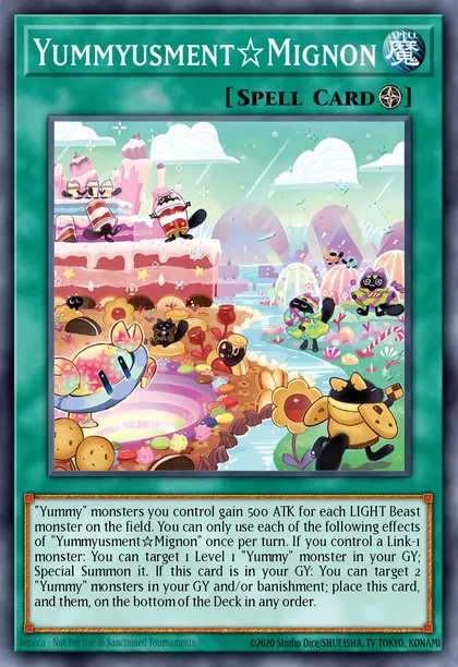 yugioh yummy cards DBJH-AE016 Cupsy?Yummy (SR) main image 1