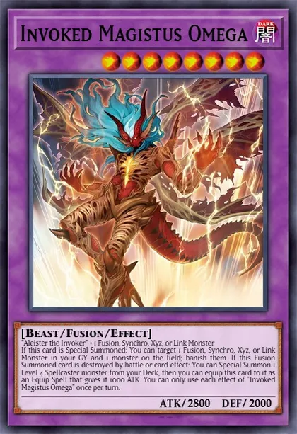Invoked Magistus Omega | How to obtain, Decks & Usage Statistics | Master  Duel Meta