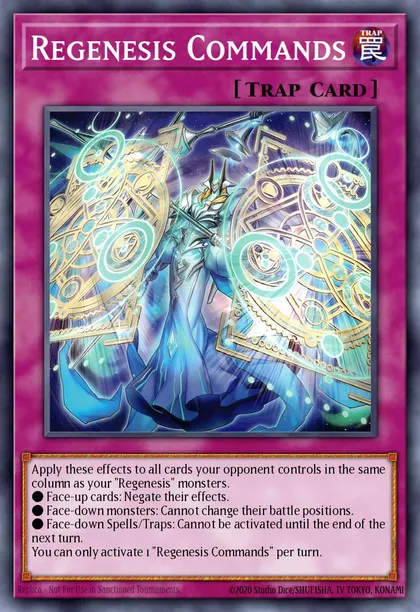 Regenesis Commands | How to obtain, Decks & Tournament Usage Statistics |  Yu-Gi-Oh! Meta