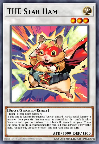 THE Star Ham | How to obtain, Decks & Tournament Usage Statistics | Yu-Gi-Oh! Meta THE Star Ham | How to obtain, Decks & Tournament Usage Statistics | Yu-Gi-Oh! Meta