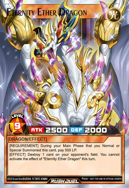 Eternity Ether Dragon | How to obtain, Decks & Usage Statistics