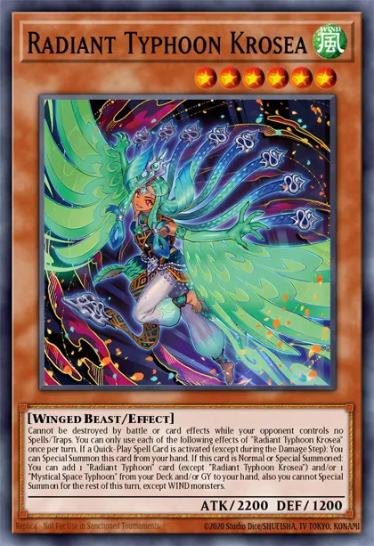 Radiant Typhoon Deck from Shaymincar | Yu-Gi-Oh! Meta