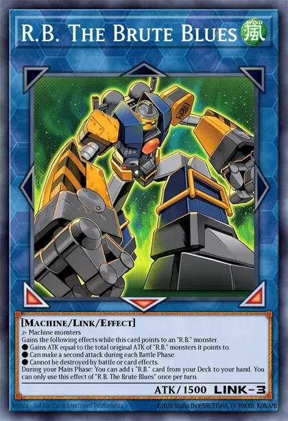 R.B. The Brute Blues | How to obtain, Decks & Tournament Usage Statistics | Yu-Gi-Oh! Meta R.B. The Brute Blues | How to obtain, Decks & Tournament Usage Statistics | Yu-Gi-Oh! Meta