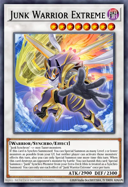 Junk Warrior Extreme | How to obtain, Decks & Tournament Usage Statistics |  Yu-Gi-Oh! Meta