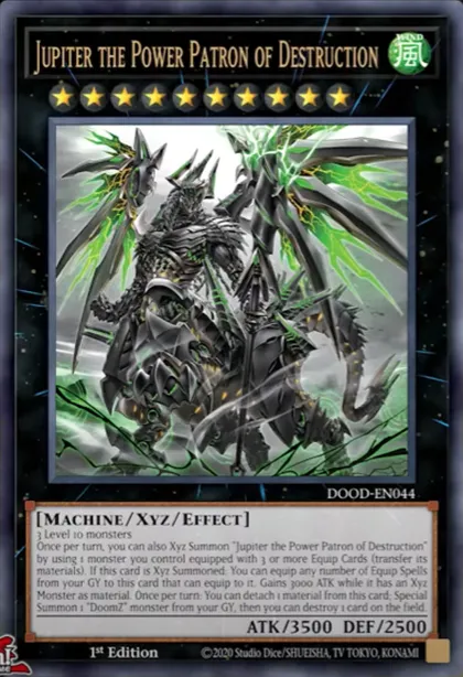 Jupiter the Power Patron of Destruction | How to obtain, Decks