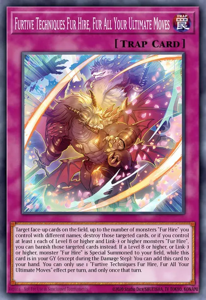 Furtive Techniques Fur Hire, Fur All Your Ultimate Moves | How to obtain,  Decks & Usage Statistics | Master Duel Meta
