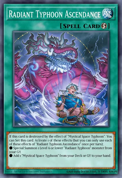 radiant typhoon deck yugioh Radiant Typhoon Manifestation - Doom of Dimensions
