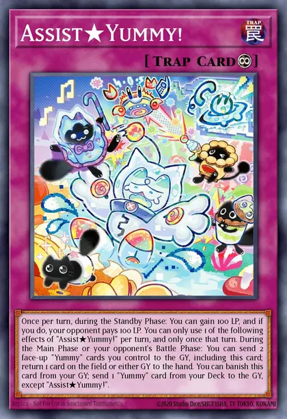 AssistYummy! | How to obtain, Decks & Tournament Usage Statistics | Yu-Gi-Oh! Meta AssistYummy! | How to obtain, Decks & Tournament Usage Statistics | Yu-Gi-Oh! Meta