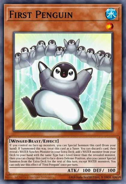 First Penguin | How to obtain, Decks & Tournament Usage Statistics | Yu-Gi-Oh! Meta First Penguin | How to obtain, Decks & Tournament Usage Statistics | Yu-Gi-Oh! Meta