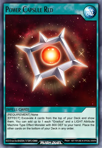 Gradius: Rush! Deck Breakdown | Guides, Decks & Usage Statistics | Duel  Links Meta
