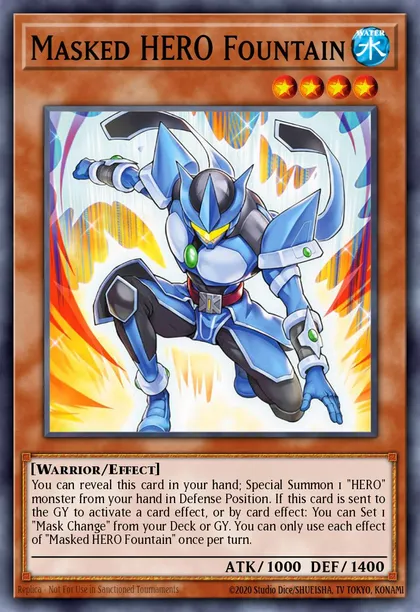 Masked HERO Fountain | How to obtain, Decks & Usage Statistics | Duel Links Meta Masked HERO Fountain | How to obtain, Decks & Usage Statistics | Duel Links Meta