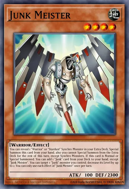 Junk Meister | How to obtain, Decks & Tournament Usage Statistics | Yu-Gi-Oh!  Meta