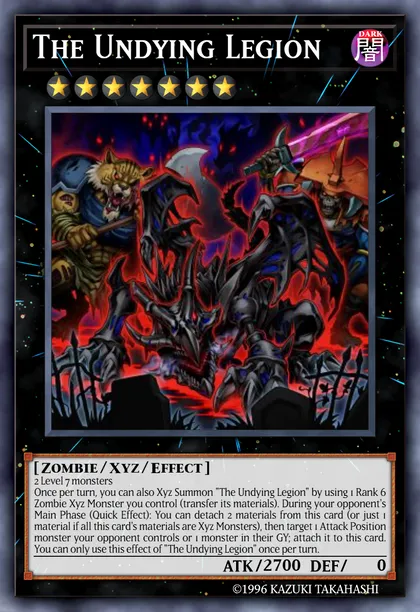 The Undying Legion | How to obtain, Decks & Usage Statistics