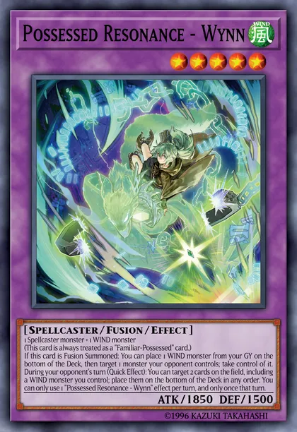 yugioh possessed deck SDCH-EN020 - Awakening of the - Common Mint / near mint condition trading card Familiar-Possessed - Wynn - Yu-Gi-Oh!