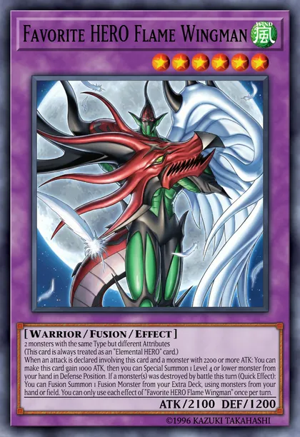 yugioh cards elemental hero flame wingman - Infernal Rage - BLMR-EN012 - Secret Rare From the Legendary Collection 2 set Elemental HERO Flame Wingman by