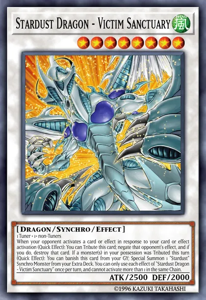 Stardust Dragon - Victim Sanctuary | How to obtain, Decks & Usage  Statistics | Master Duel Meta