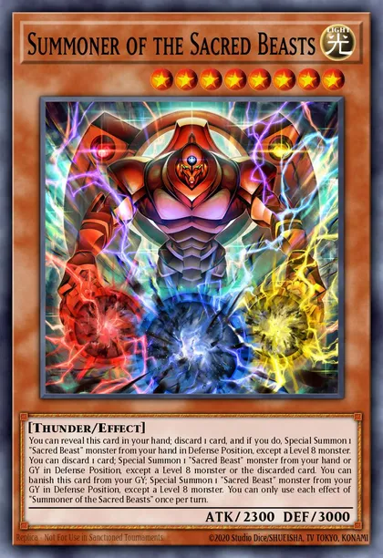 yugioh sacred beasts deck Sacred Beast Deck Breakdown | Guides, Decks & Usage Statistics