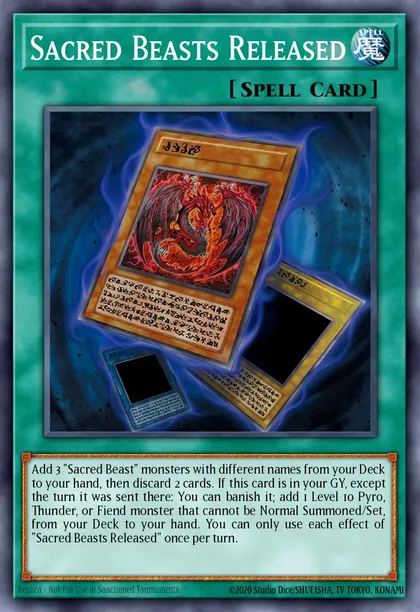 yugioh sacred beasts deck profile Complete Custom for Yu-Gi-Oh! GX Sacred Beast Deck Breakdown |