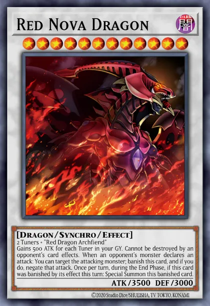 red nova yugioh card Amazon.com: YU-GI-OH! - Dragon (LC5D-EN073) - Legendary Collection 5D's Mega Pack - 1st Edition This is of Ultimate Rare rarity Red Nova - Yugipedia