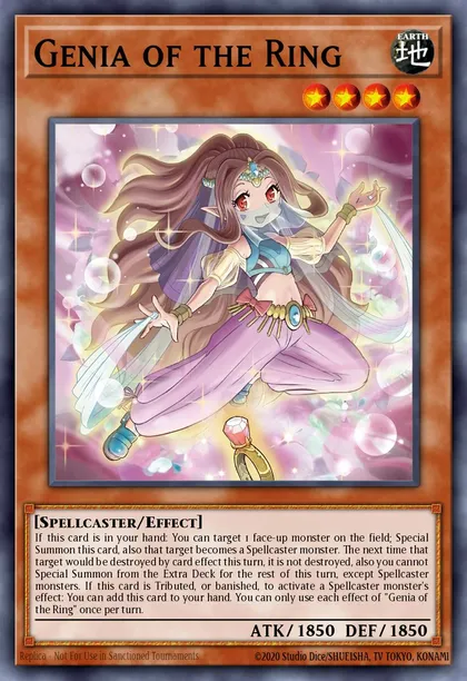 Genia of the Ring | How to obtain, Decks & Usage Statistics | Master Duel  Meta