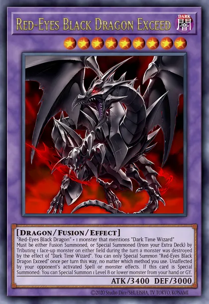 Red-Eyes Black Dragon Exceed | How to obtain, Decks & Usage