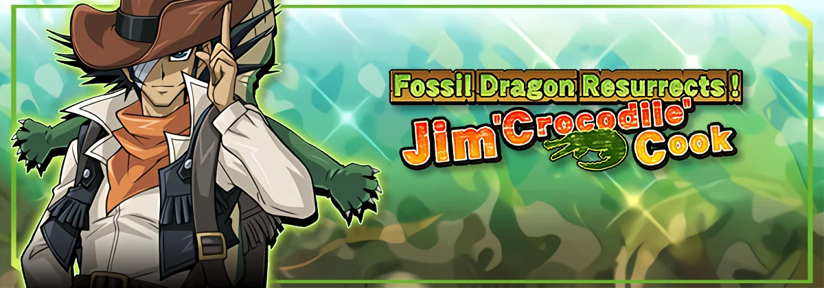Fossil Dragon Resurrects! Jim "Crocodile" Cook | Duel Links Meta