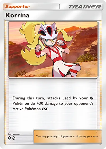 Korrina | How to obtain, Abilities & Decks | Pokémon Meta
